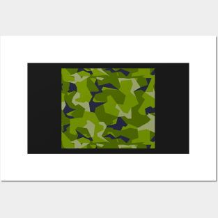 Swedish Army Camouflage Posters and Art